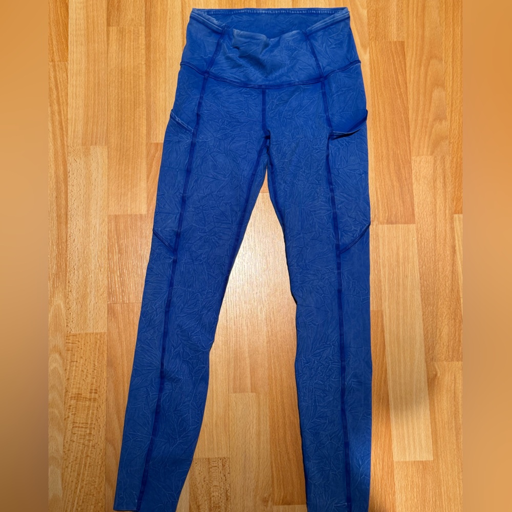 Blue LuluLemon Leggings